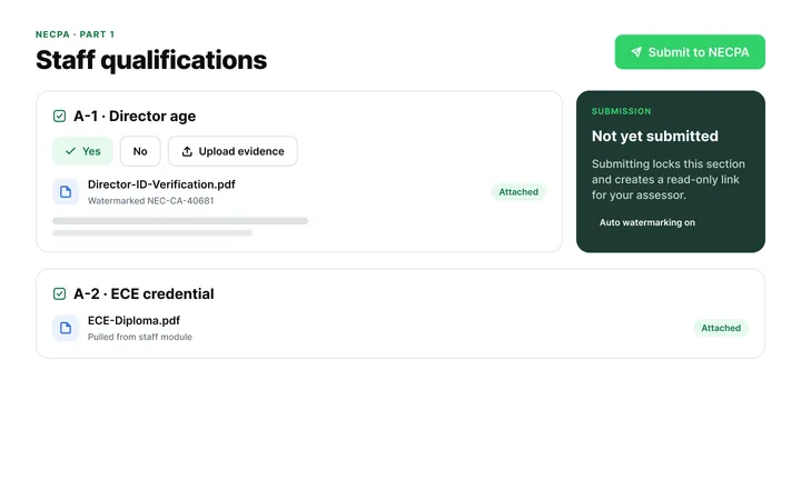 Digital Accreditation Hub & Evidence Organizer