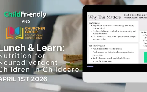 Supporting Regulation at the Table: Why Nutrition Matters in Child Care · Lunch & Learn recording