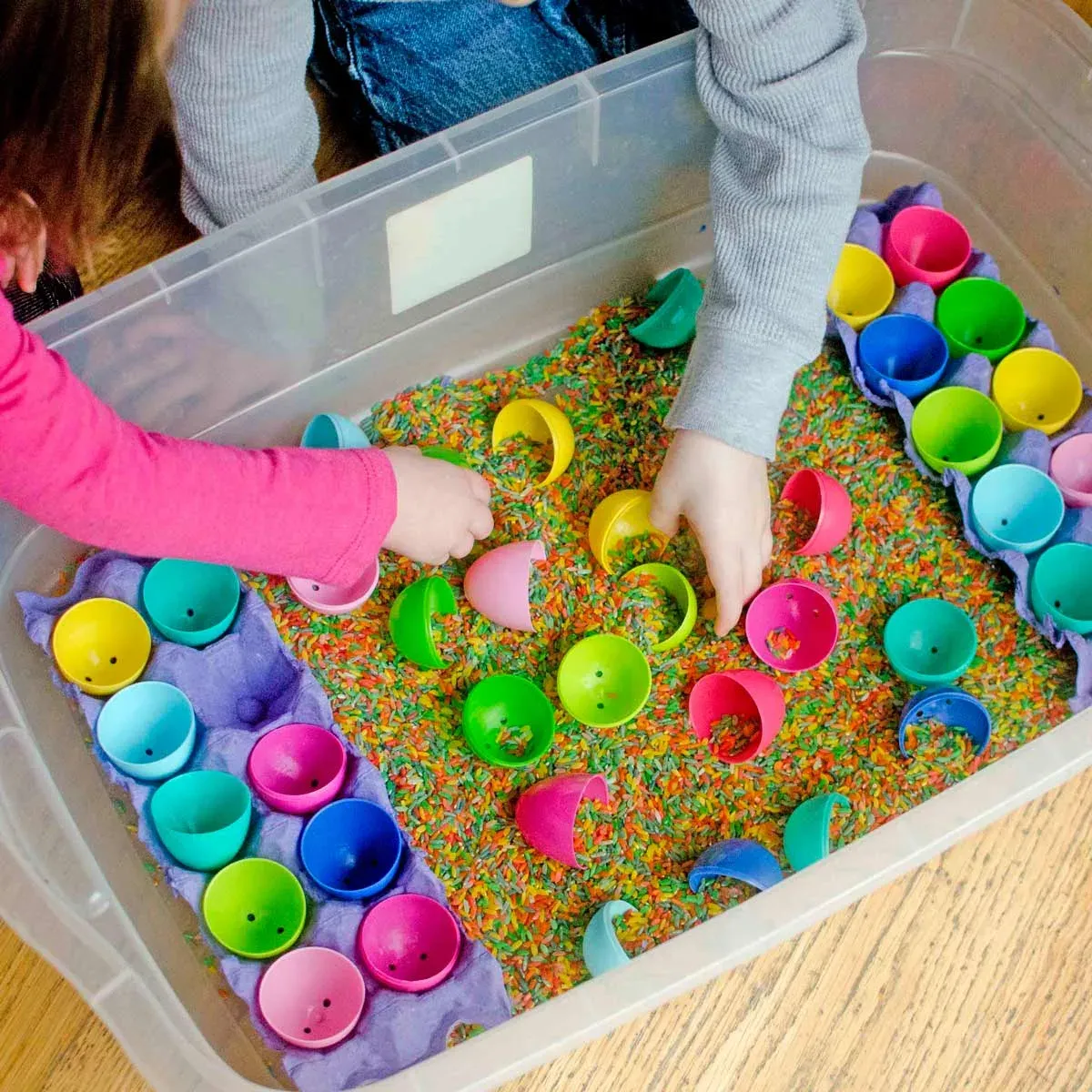 Spring and Easter Sensory Activities for Toddlers and Preschoolers