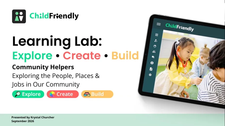 A Learning Lab session playing on a tablet