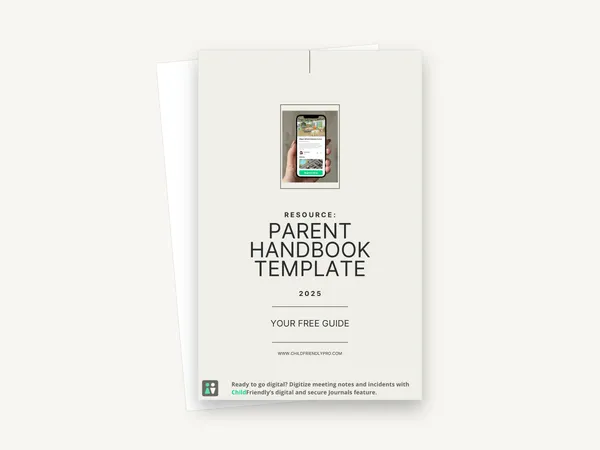 Preview of the The Parent Handbook Template