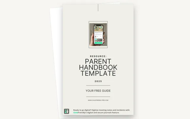 Preview of the The Parent Handbook Template