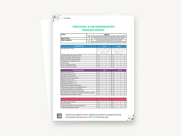 Preview of the Pre-School and Pre-K Progress Report