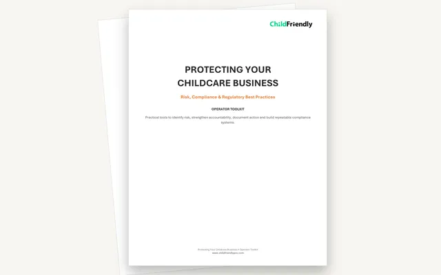 Preview of the Protecting Your Child Care Business: Operator Toolkit