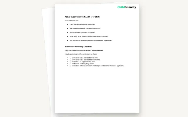 Preview of the Regulation Support Template